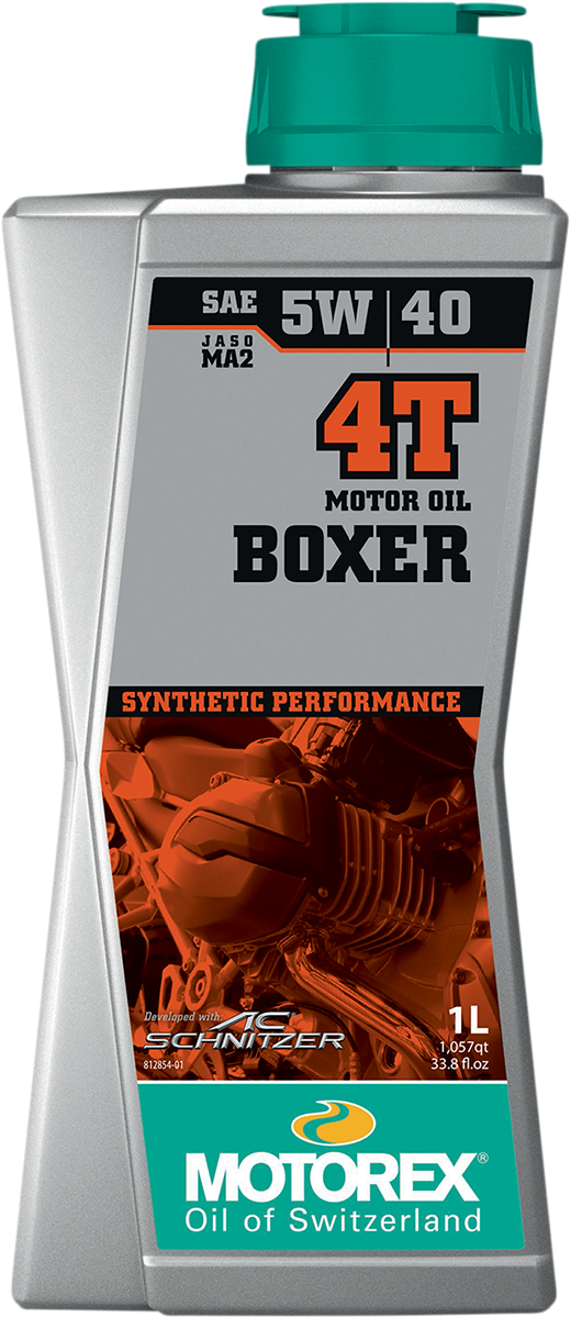 Aceite MOTOREX 4T Boxer - 5W-40 - 1L 198466 