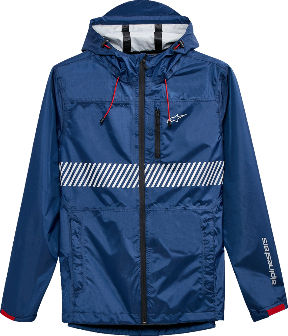 ALPINESTARS Fusion Rain Jacket - Navy - Medium 12131100070M