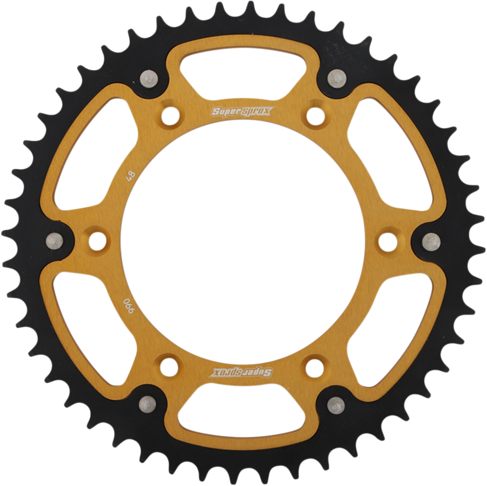 SUPERSPROX Stealth Rear Sprocket - 48 Tooth - Gold - Husaberg/Husqvarna/KTM RST-990-48-GLD