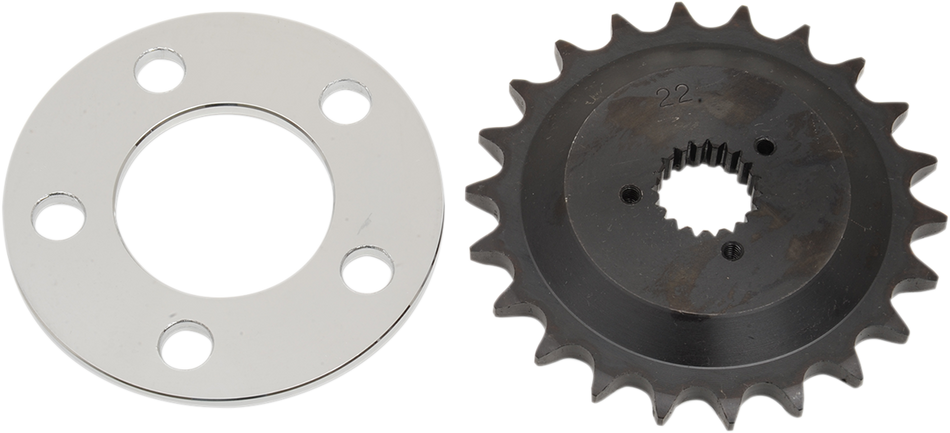 DRAG SPECIALTIES Offset Sprocket Kit - 22-Tooth 191368-BX-LB1