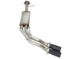 aFe Rebel Series Exhaust SS Front Side Exit CB w/ Black Tips 10-14 Ford F150 Ecoboost V8 6.2L 49-43071-B
