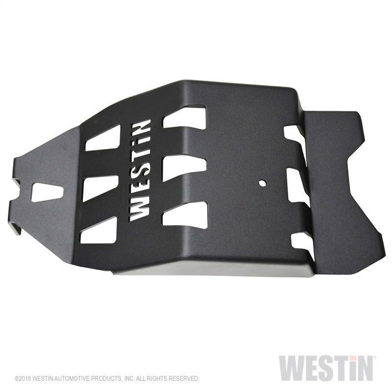 Westin/Snyper 18-21 Jeep Wrangler JL Oil Pan Skid Plate - Textured Black 42-21095