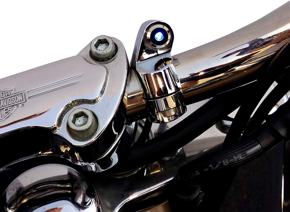 ULTRACOOL Handlebar Led Clamp - Chrome - 1" AC-20C