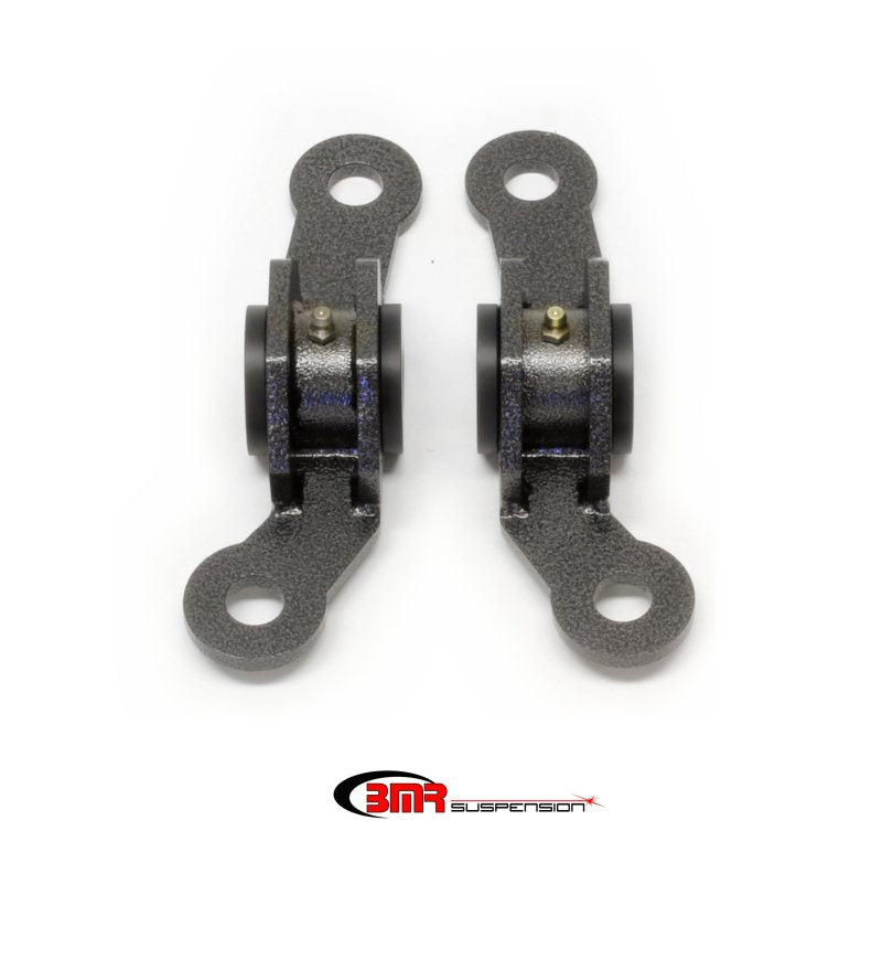 BMR 10-15 5th Gen Camaro Rear Upper Control Arm Bushing Kit (Delrin) - Black Hammertone BK039H