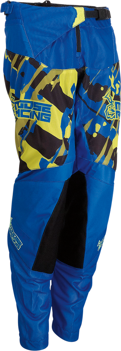 MOOSE RACING Agroid-Hose für Jugendliche – Blau/Hi Vis – 22 2903-2167 