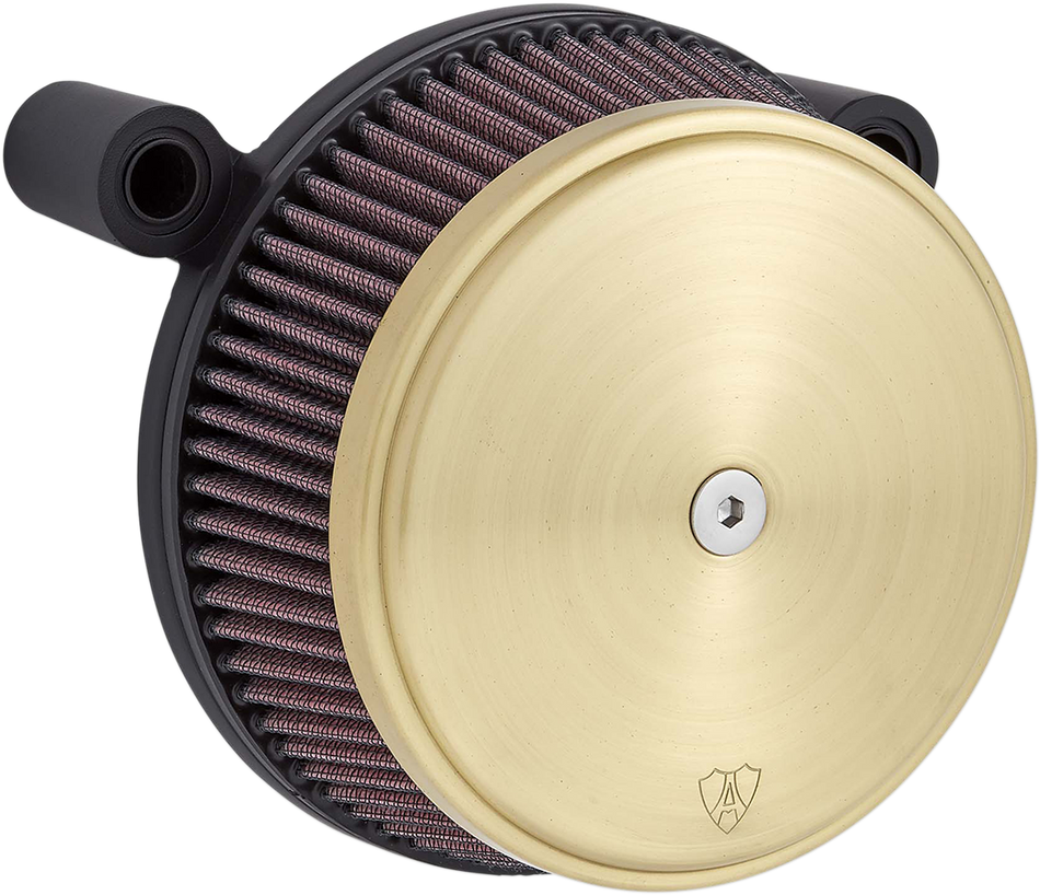 ARLEN NESS Sucker Air Cleaner - Brass - Twin Cam 18-758