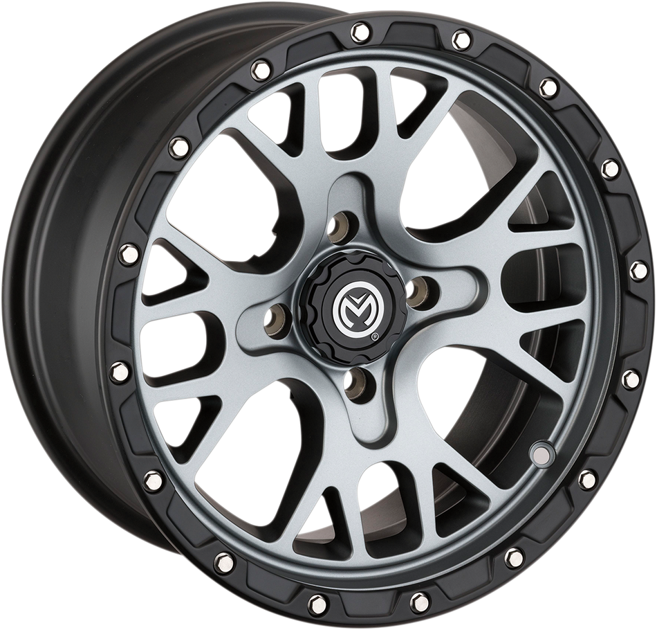 Rueda MOOSE UTILITY - 545X - Delantera/Trasera - Gris - 15x7 - 4/136 - 4+3 545157136SGBL44 