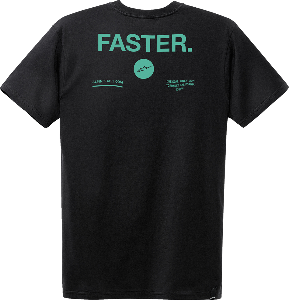 ALPINESTARS Faster T-Shirt - Black - Medium 1232-72208-10-M