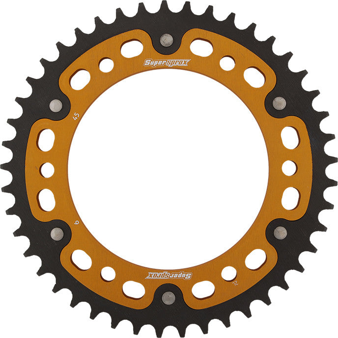 SUPERSPROX Rear Stealth Sprocket Alu/Stl 45t-525 Gld Bmw RST-6-45-GLD