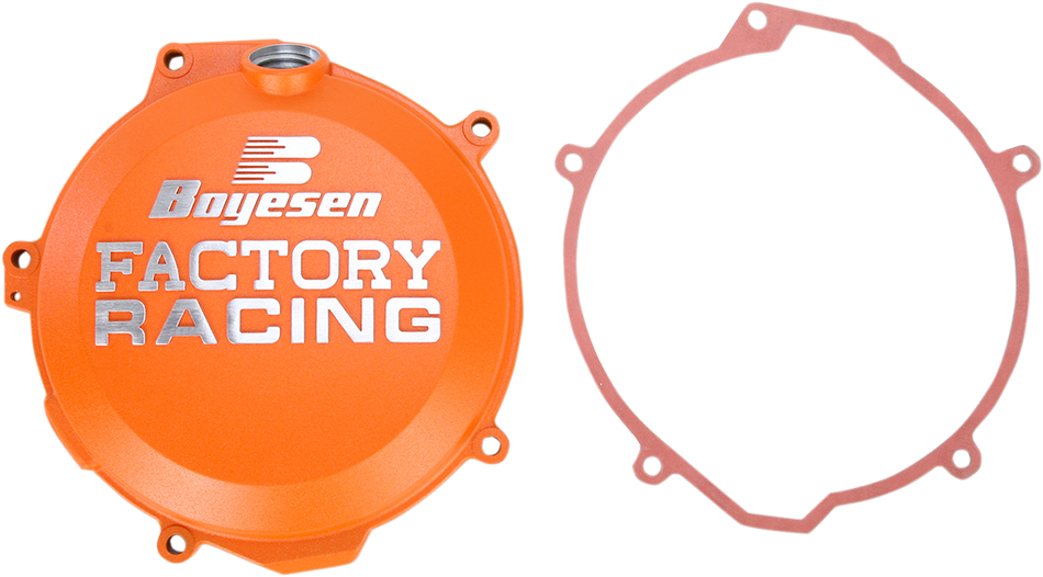 BOYESEN Tapa Embrague - Naranja - KTM CC-44AO