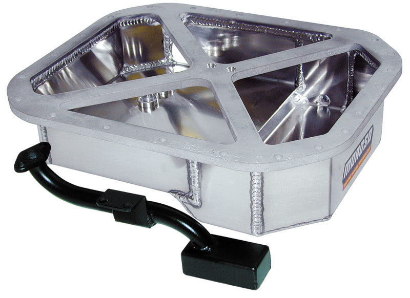 Moroso Mazda 13B Rotary (w/Rear Sump) Drag Race Baffled Wet Sump 6.25qt 4in Aluminum Oil Pan 20940