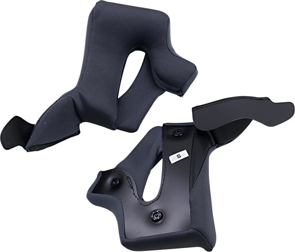 Z1R Warrant Cheek Pads - Black - Small 0134-2684