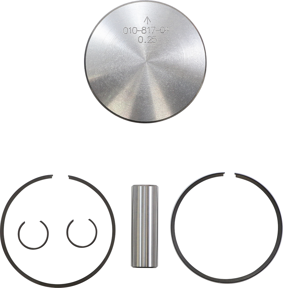 WSM Piston Kit - Sea-Doo 720 - +.25 mm 010-817-04K