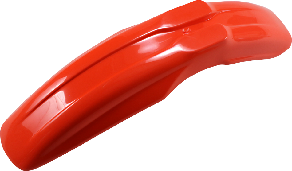 UFO Universal Supermoto Front Fender - Orange PA01027-127