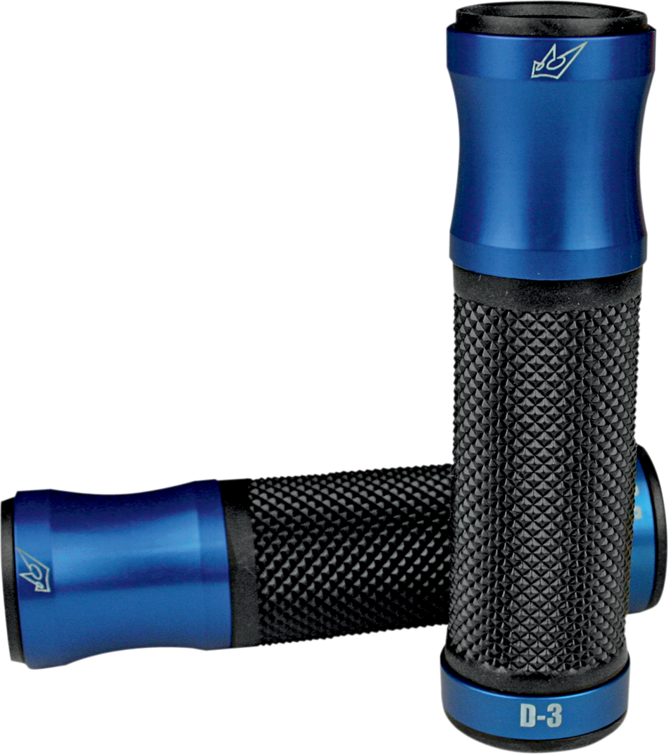 DRIVEN RACING Grips - D3 - Blue/Black D3BL