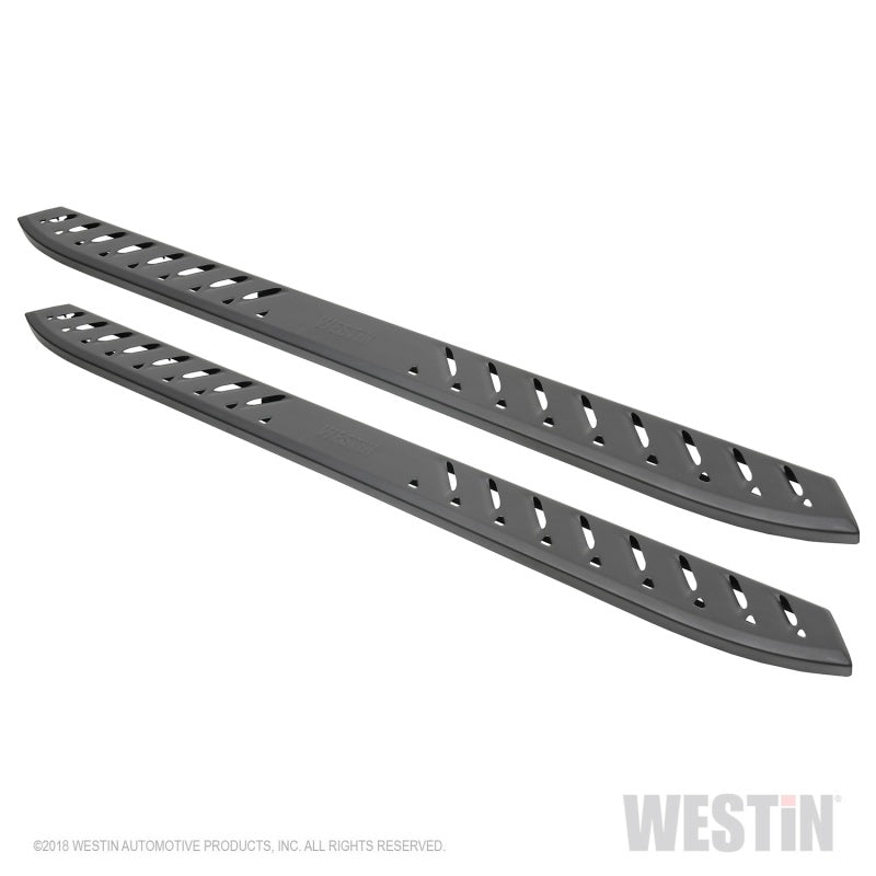 Westin 2019 Chevrolet Silverado/Sierra 1500 Crew Cab Thrasher Running Boards - Textured Black 28-81275