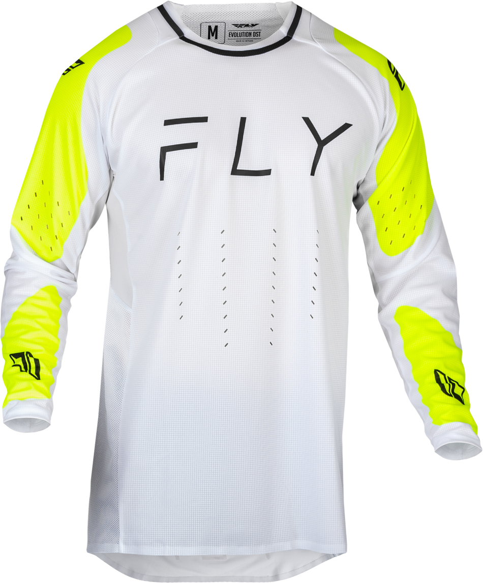 FLY RACING Evolution Dst Jersey White/Hi-Vis 2x 377-1232X