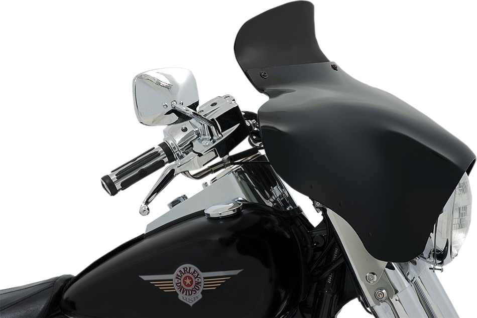 MEMPHIS SHADES Batwing Spoiler Shield - 5" - Dark Black Smoke MEP84010