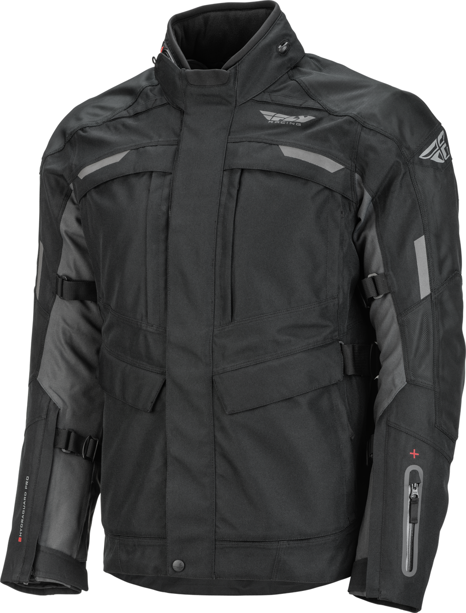 FLY RACING Off Grid Jacket Black Lg Tall 477-4080LT