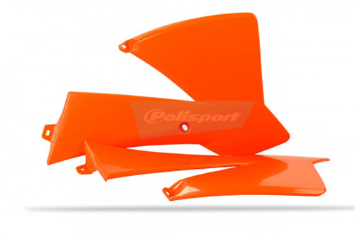 Polisport Radiator Scoops Ktm 65 Sx Oem Color Orange Ktm 992459
