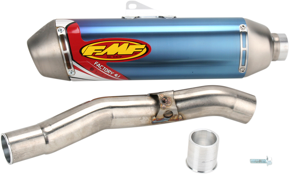 FMF Factory 4.1 Muffler - Anodized Titanium 044235 1821-0584