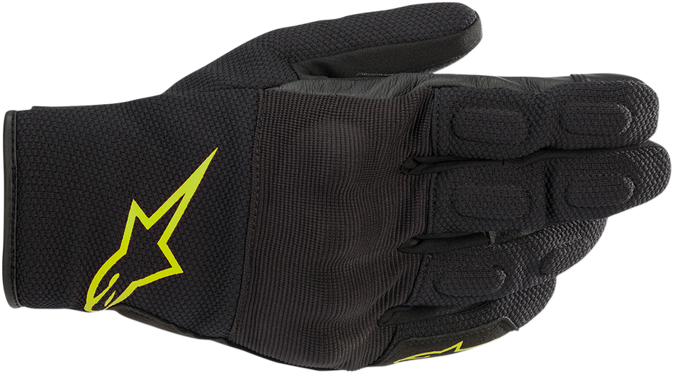 ALPINESTARS S-MAX Drystar® Gloves - Black/Fluo Yellow -XL 3527620-155-XL