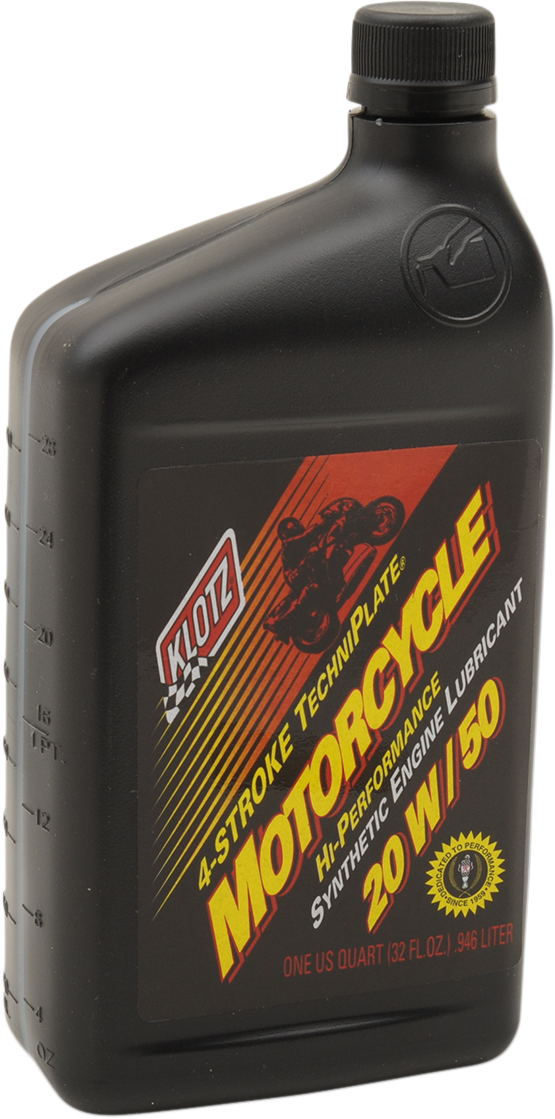 KLOTZ OIL Synthetic Engine Oil 20W-50 - 1 U.S. quart KL-850