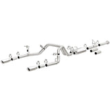 MagnaFlow Stainless Cat-Back Exhaust 2015 Chevy Silverado 2500HD 6.0L Dual Split Rear Exit 4in 19027
