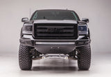N-Fab M-RDS Front Bumper 06-17 Toyota FJ Cruiser - Tex. Black w/Silver Skid Plate T061MRDS