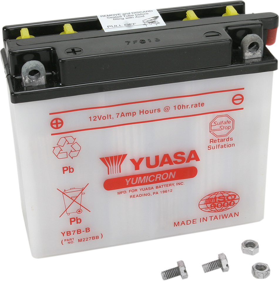 YUASA Battery - YB7B-B YUAM227BB