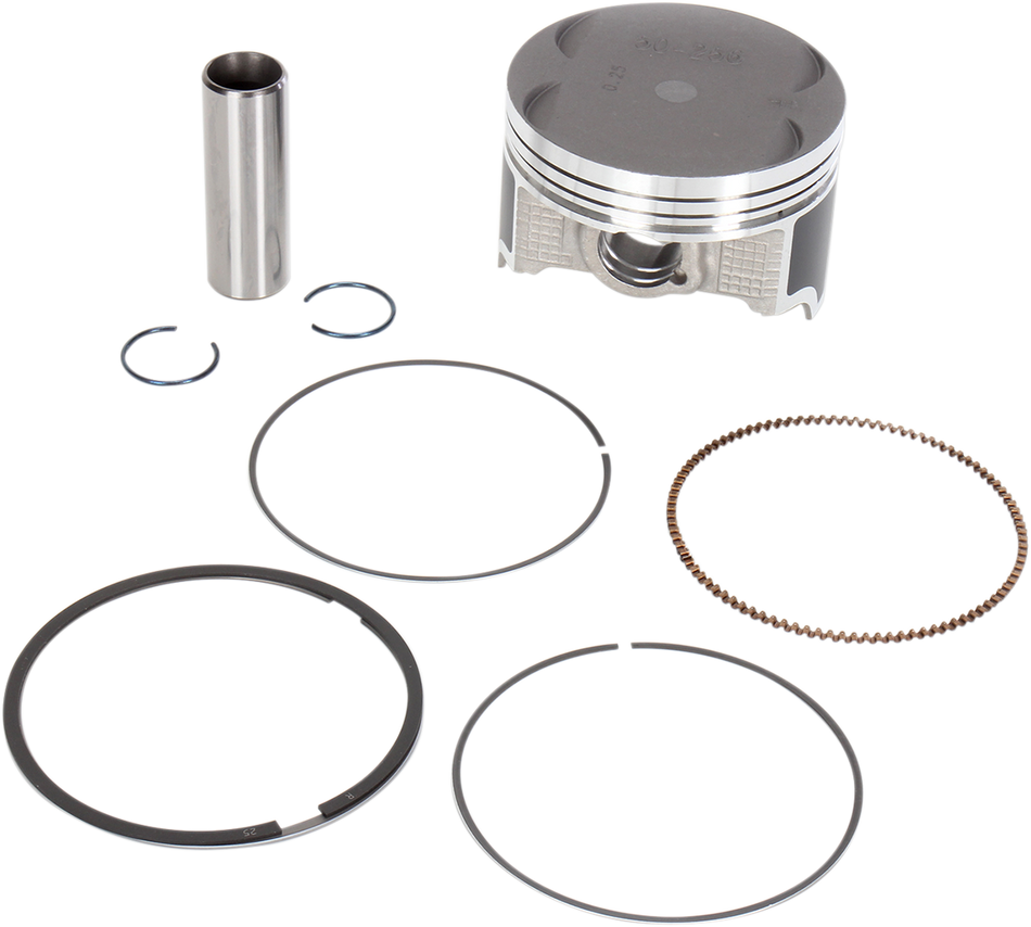 WSM Piston Kit - Kawasaki 650 - +.25 mm 50-256-04K