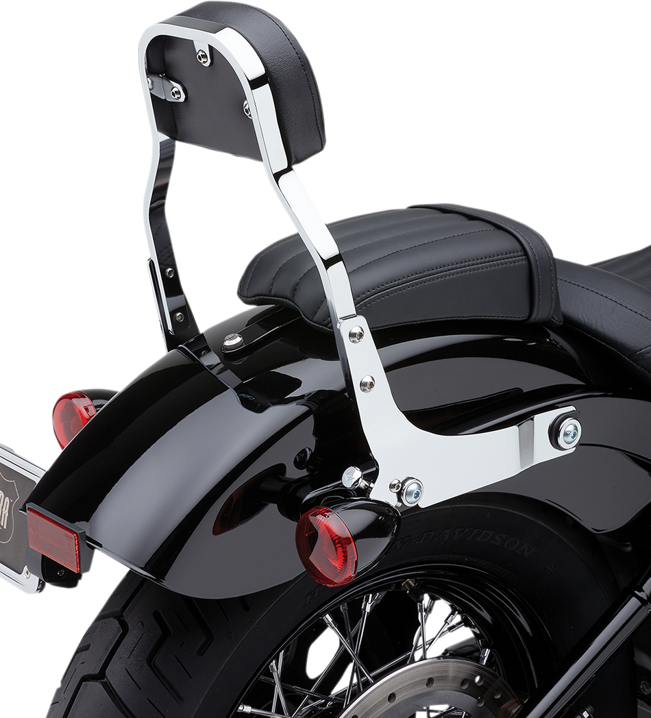 COBRA Backrest Kit - 11" - Chrome - FLHC/S 602-2030