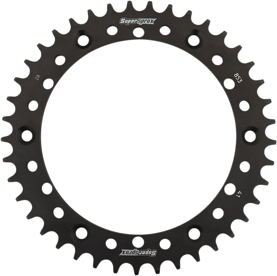 SUPERSPROX Steel Rear Sprocket - 41 Tooth RFE-853-41-BLK