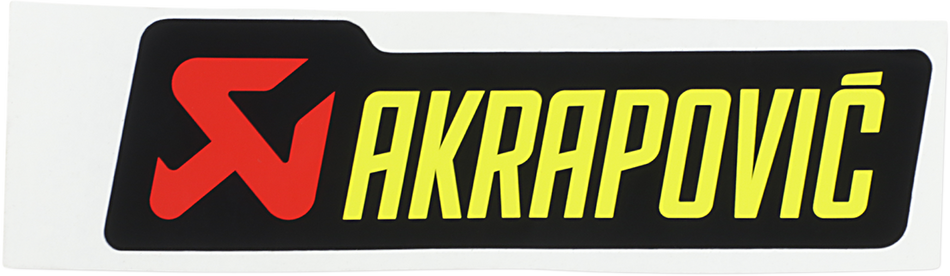 AKRAPOVIC Replacement Sticker P-HST2AL 4320-0827