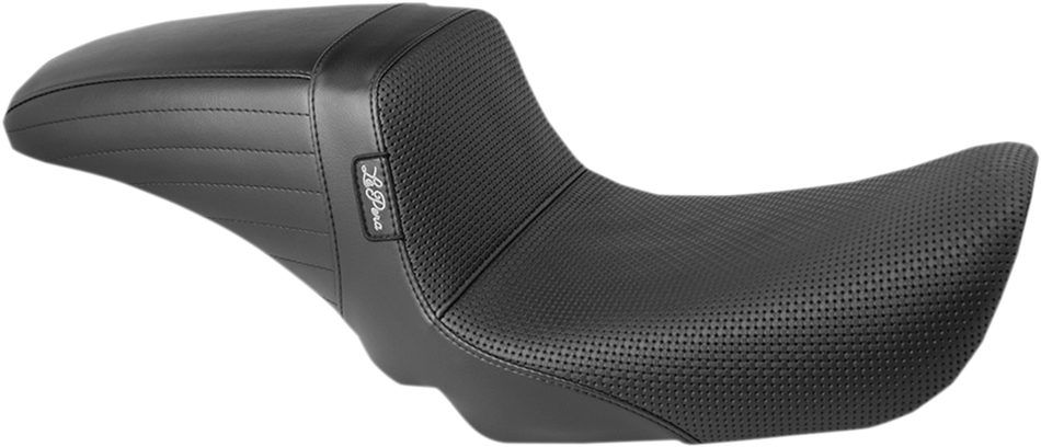 LE PERA Kickflip Seat - Basketweave - Black - FXD '06-'17 LK-591BW