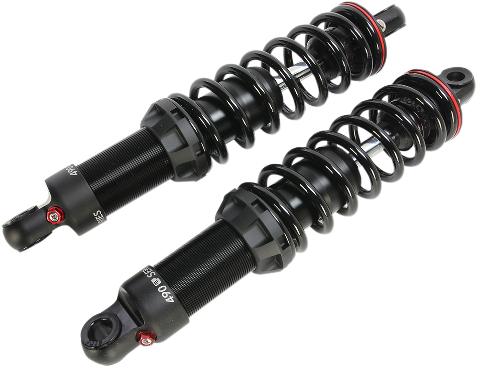 PROGRESSIVE SUSPENSION 490 Series Shock - Black - Heavy-Duty - 13.00" 490-1008