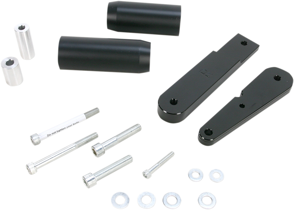 POWERSTANDS RACING Frame Sliders - Black - Kawasaki - Ninja EX650R 04-00921-02