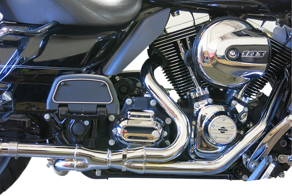 BASSANI XHAUST 2x2 Chrome Headpipes  Street /Electra Glide /Road King 1F14A