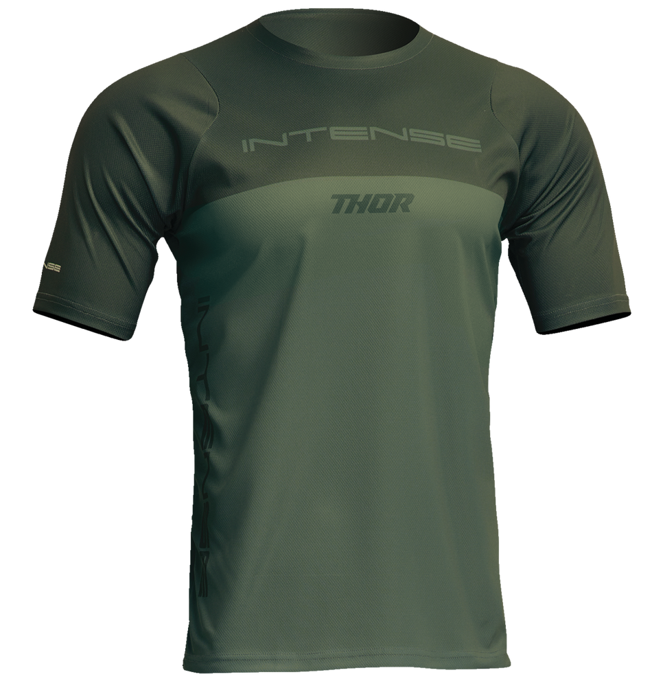 THOR Intense Assist Censis Jersey - Short-Sleeve - Forest Green - XL 5020-0214