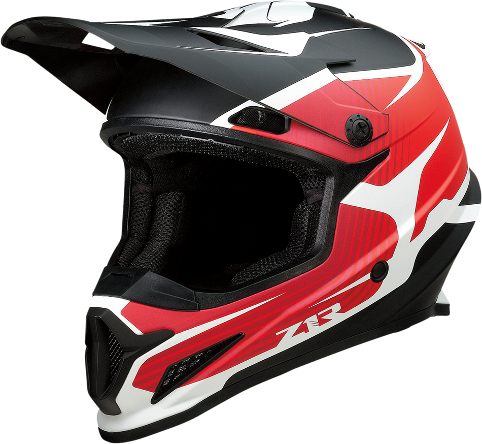 Z1R Rise Helm - Flamme - Rot - XS 0110-7240 