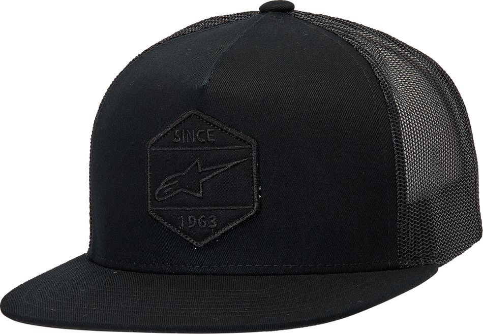 ALPINESTARS Bolt Trucker-Mütze, Schwarz/Schwarz, Einheitsgröße, 1213810141010OS