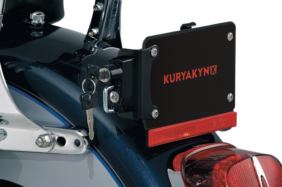 KURYAKYN License Plate Mount - with Lock 4248