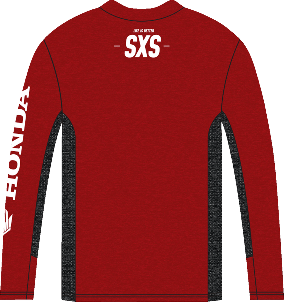 HONDA APPAREL Honda Talon Long-Sleeve T-Shirt - Red - 2XL NP21S-M2483-2X