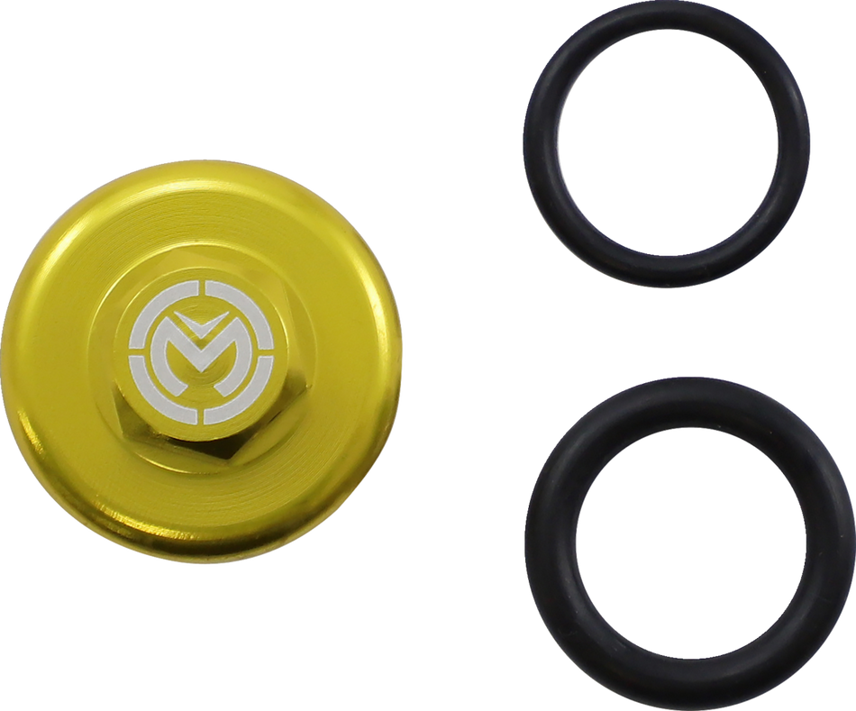 MOOSE RACING Oil Cap - Yellow - Suzuki T14-6302Y