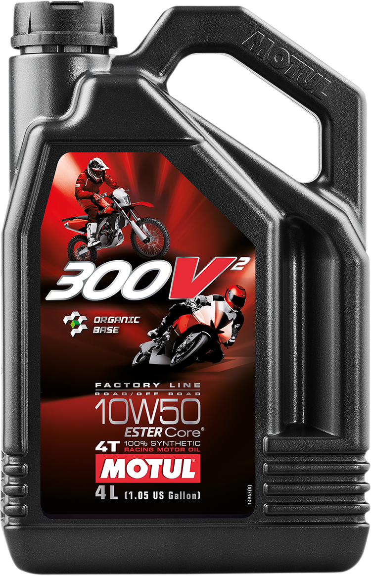 MOTUL 300V Racing Oil - 10W-50 - 4L 108587