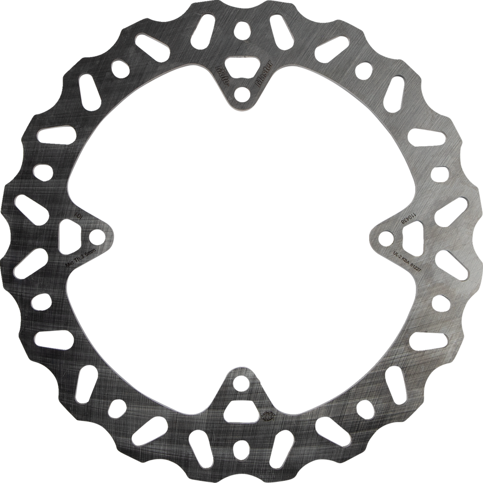 MOTO-MASTER Brake Rotor - Rear - Nitro 110438-PU