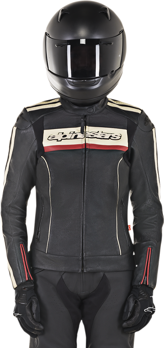 ALPINESTARS Stella Dyno v2 Jacket - Black/Red - US 28 / EU 44 3112518-1830-44