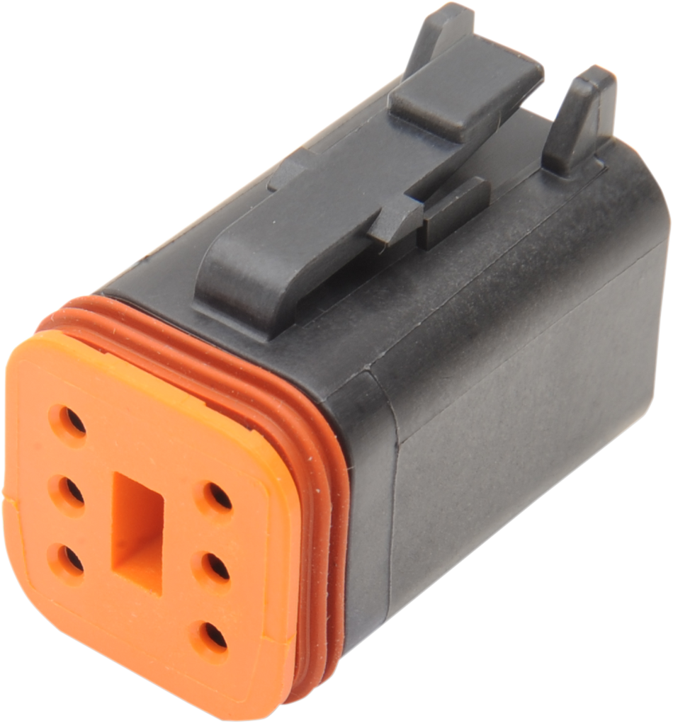 NAMZ Deutsch Plug - 6 Pin - Black DP-6B