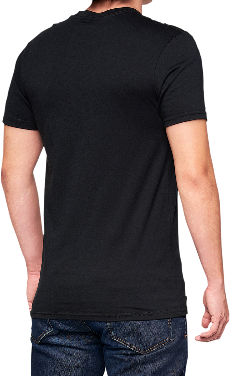 100 % BB33 Track-T-Shirt – Schwarz – Größe S BB-32141-001-10