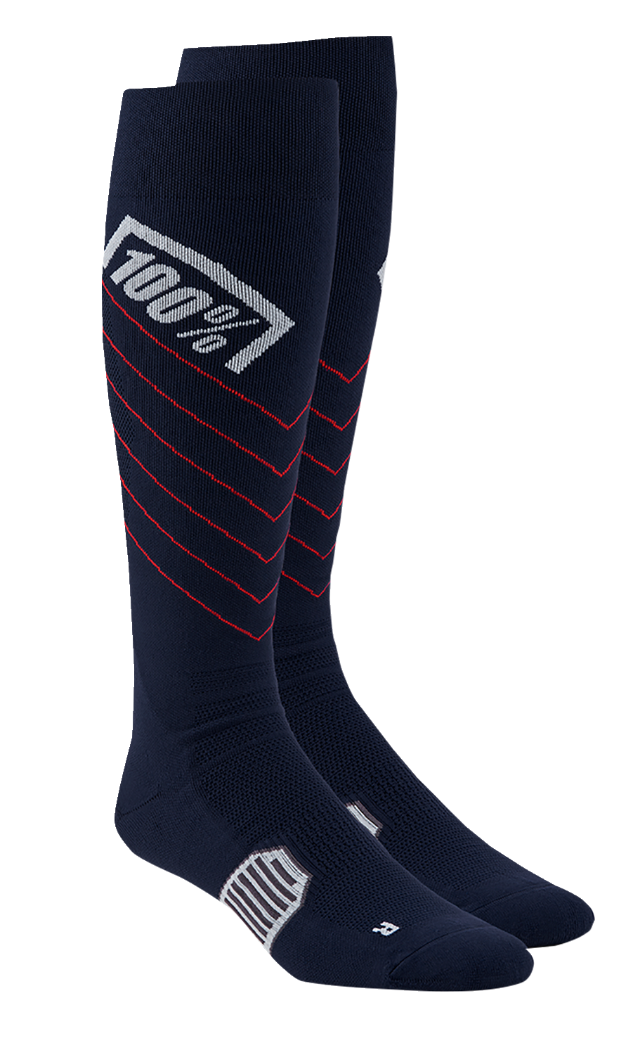 100% Hi-Side Performance Socks - Navy - Small/Medium 20054-00003